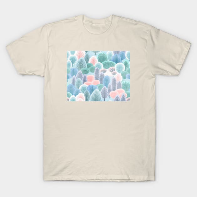 Happy forest T-Shirt by Seven Trees Design